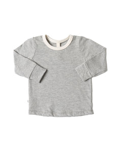 long sleeve tee CO - micro stripe