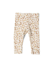 Load image into Gallery viewer, leggings - neutral ditsy floral