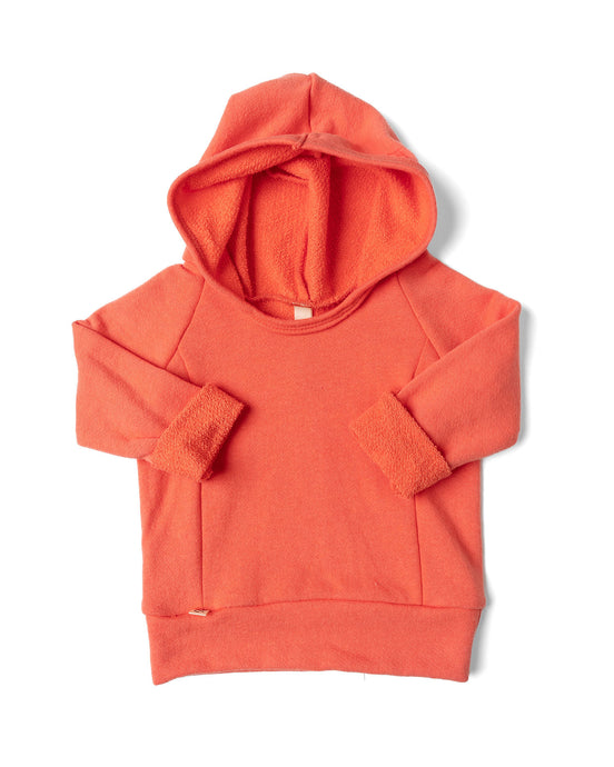 beach hoodie - living coral