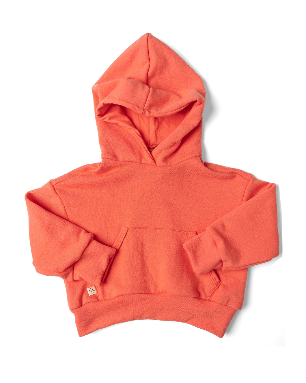 vintage hoodie - living coral