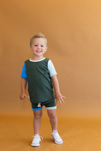 Load image into Gallery viewer, rib knit shorts - golf green lake and harbor