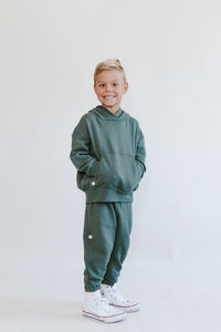 vintage sweatpants - heritage green