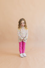 Load image into Gallery viewer, trademark raglan hoodie - bright ditsy floral