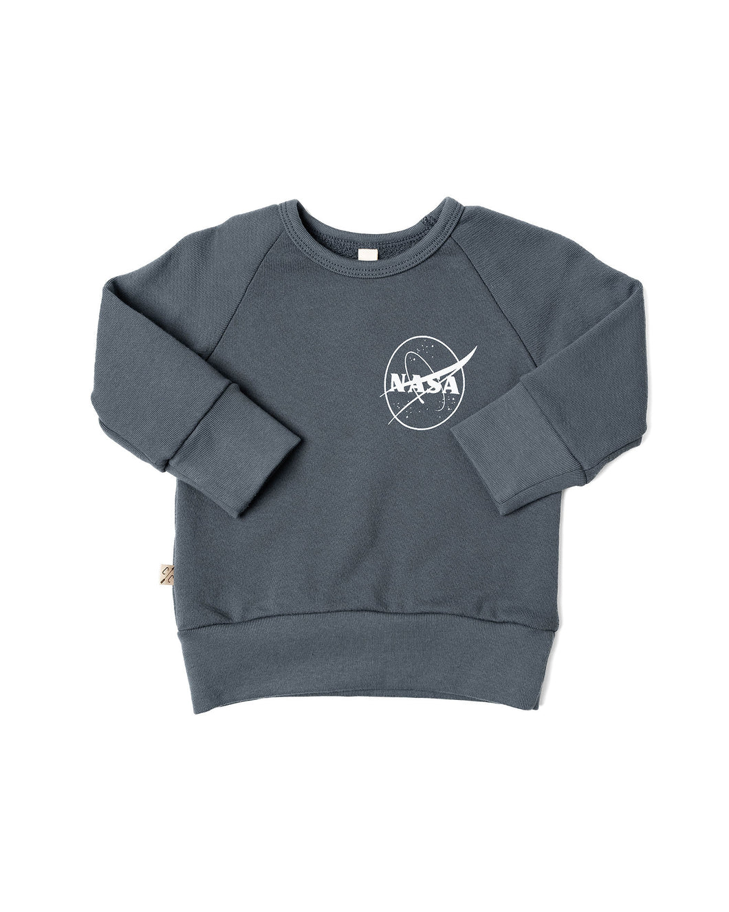 pullover crew - NASA - space blue