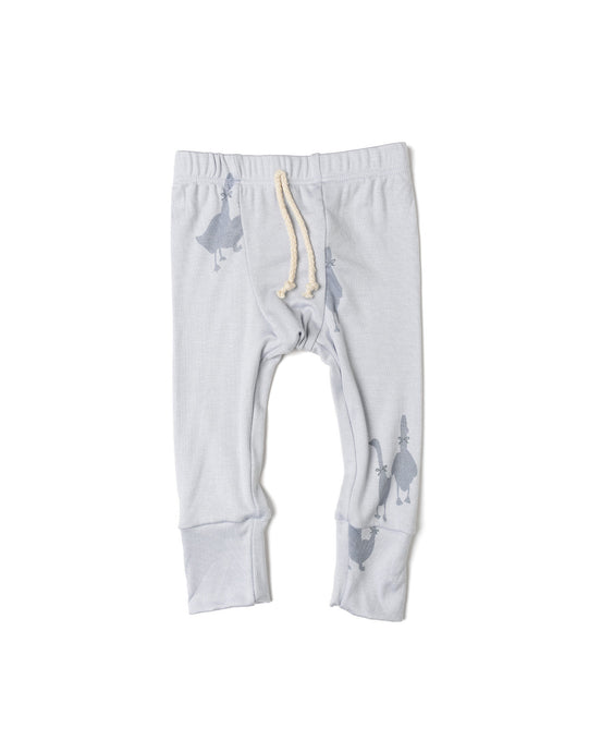 rib knit pant - geese