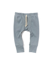 Load image into Gallery viewer, rib knit pant - stone blue