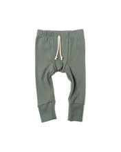 Load image into Gallery viewer, rib knit pant - golf green