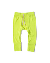 Load image into Gallery viewer, rib knit pant - highlighter