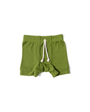 Load image into Gallery viewer, rib knit shorts - clover