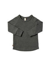 Load image into Gallery viewer, rib knit long sleeve tee - rhino