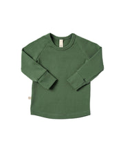 Load image into Gallery viewer, rib knit long sleeve tee - sea pine