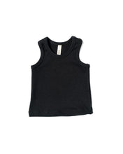 Load image into Gallery viewer, rib knit tank top - black