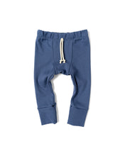 Load image into Gallery viewer, rib knit pant - ink blue