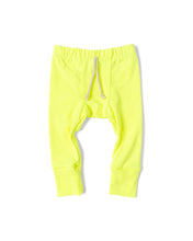Load image into Gallery viewer, rib knit pant - highlighter
