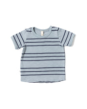 Load image into Gallery viewer, ringer tee - triple stripe on quarry