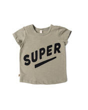Load image into Gallery viewer, basic tee - super on greige