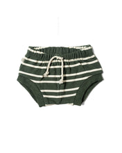 Load image into Gallery viewer, shorties - heritage green stripe