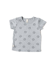 Load image into Gallery viewer, rib knit tee - all over smile