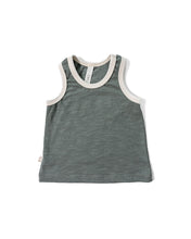 Load image into Gallery viewer, ringer tank top - agave green