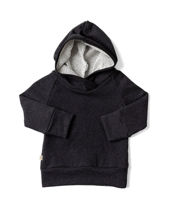 trademark raglan hoodie - raven