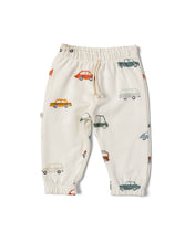 Load image into Gallery viewer, vintage sweatpant - cars on natural