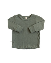 Load image into Gallery viewer, long sleeve tee - agave green