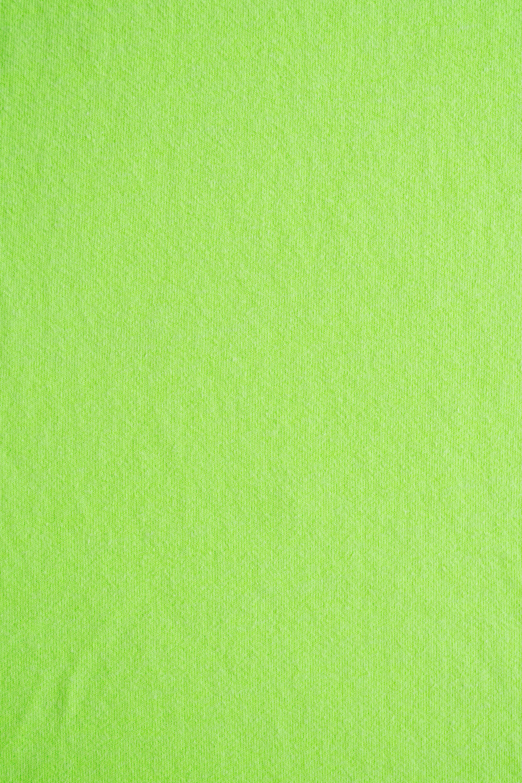 flutter tee - neon green
