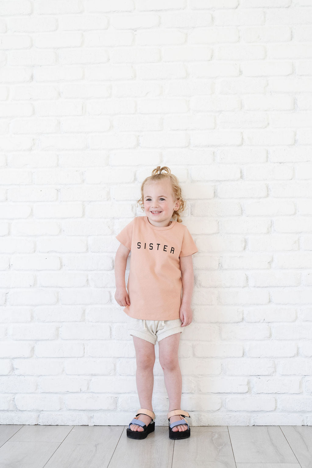 basic tee - sister on desert sand