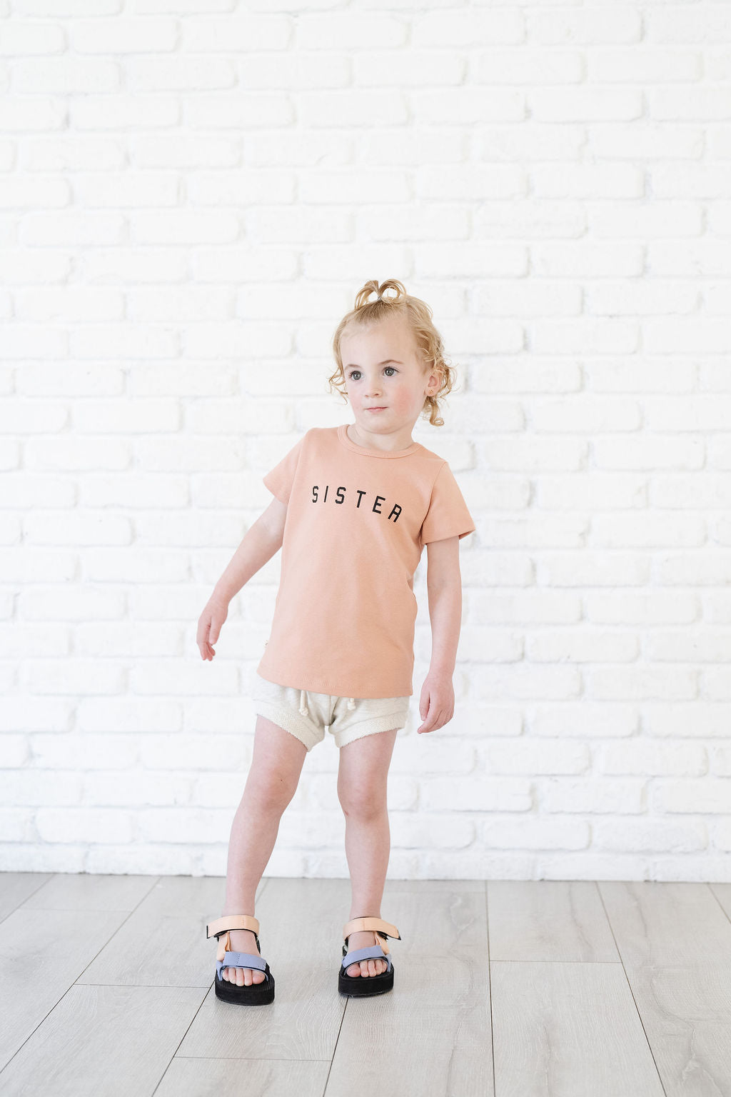 basic tee - sister on desert sand