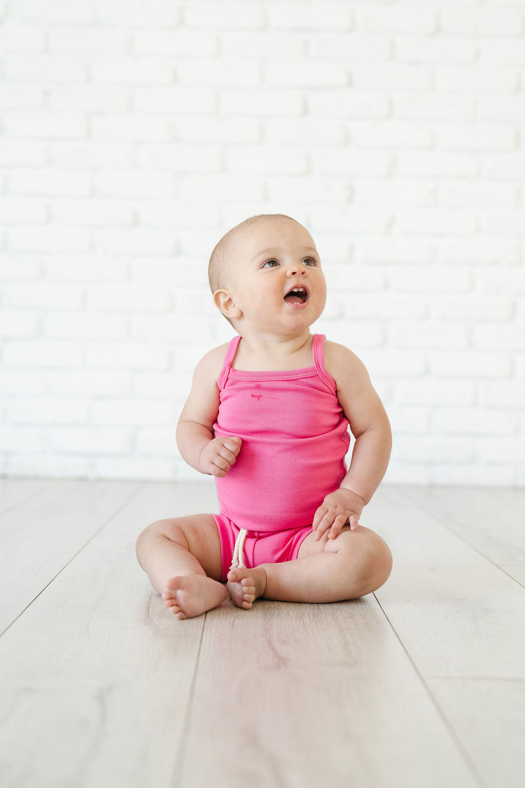rib knit camisole - punch
