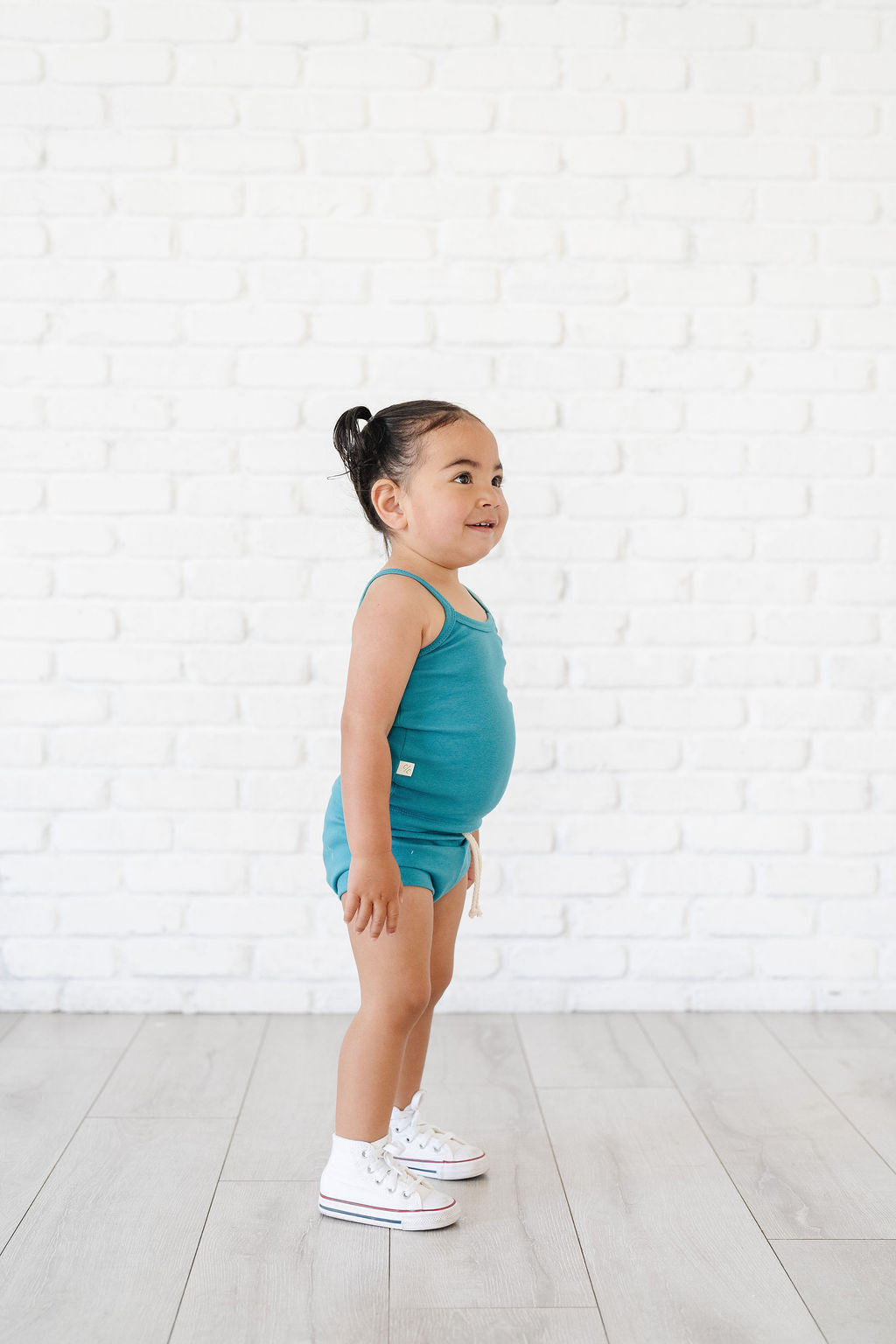 rib knit camisole - aruba