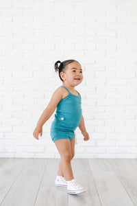 rib knit camisole - aruba