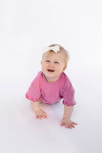 Load image into Gallery viewer, ruffle set - heather dark peony