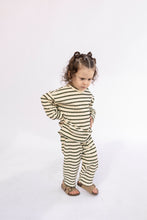 Load image into Gallery viewer, relaxed set - olive stripe