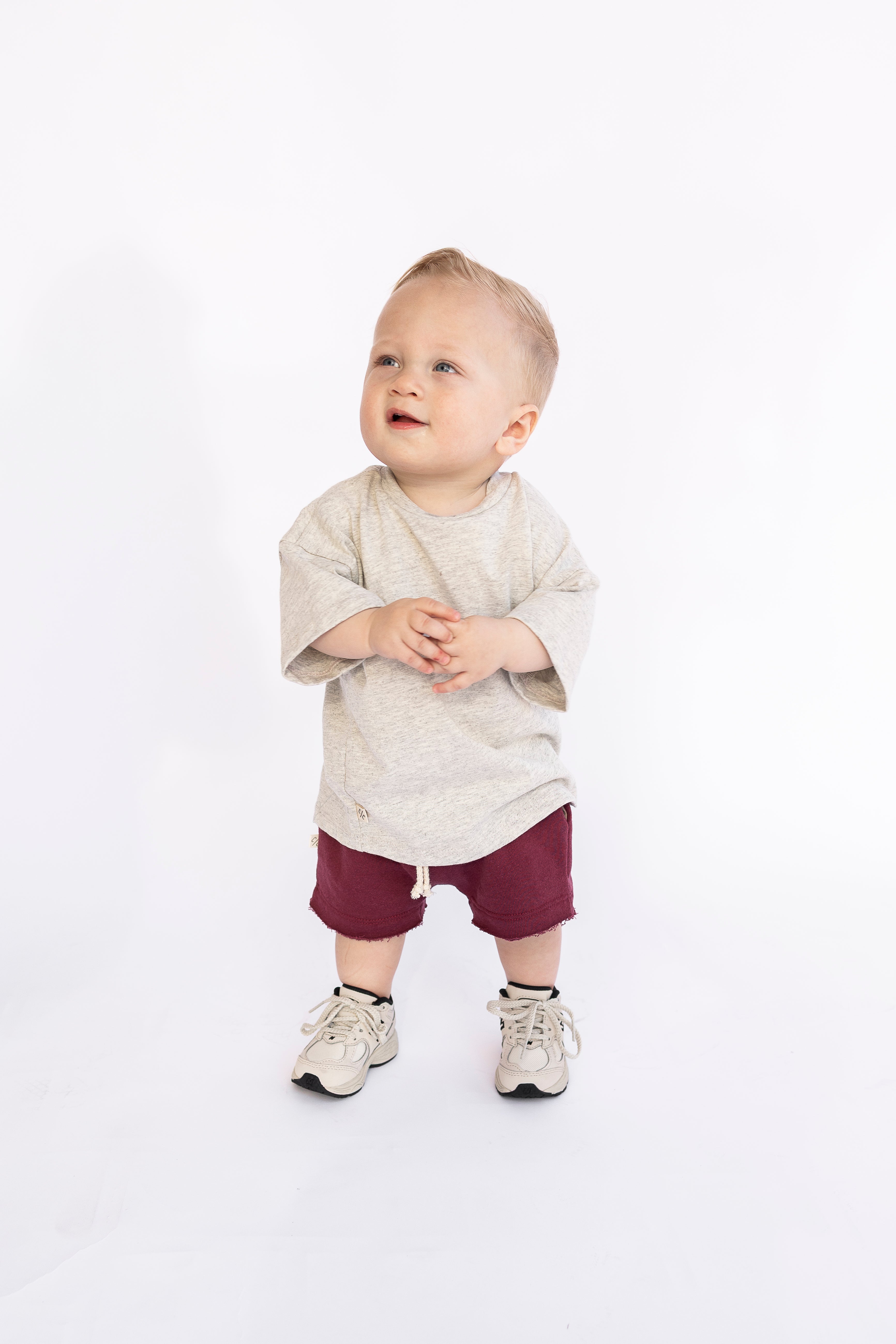 boy shorts - cranberry