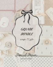 Load image into Gallery viewer, Grande Holiday Bundle - Wraps 72 Gifts