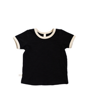 Load image into Gallery viewer, ringer tee - black