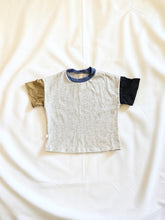 Load image into Gallery viewer, colorblock boxy tee - pebble