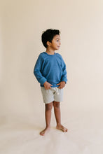 Load image into Gallery viewer, boy shorts - narrow gray stripe