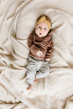 Load image into Gallery viewer, trademark raglan hoodie - milk chocolate