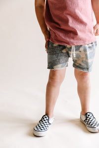boy shorts - faded camo
