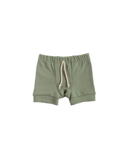 Load image into Gallery viewer, rib knit shorts - willow