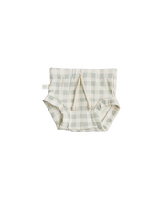 Load image into Gallery viewer, rib knit bloomers - gray plaid modal