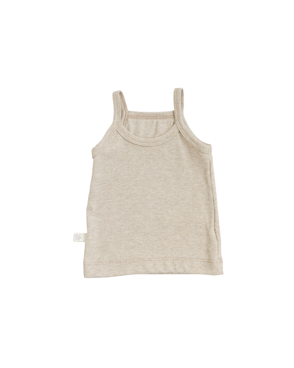 rib knit camisole - oatmeal – Childhoods Clothing