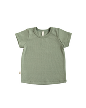 Load image into Gallery viewer, rib knit tee - willow
