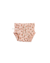 Load image into Gallery viewer, rib knit bloomers - sunrise floral on shell pink