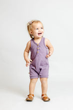 Load image into Gallery viewer, short tank romper - grapevine