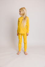 Load image into Gallery viewer, rib knit long sleeve tee - sunflower
