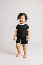 Load image into Gallery viewer, french terry retro short - onyx