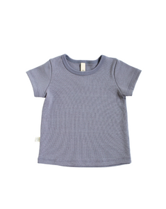 rib knit tee CO - cosmos